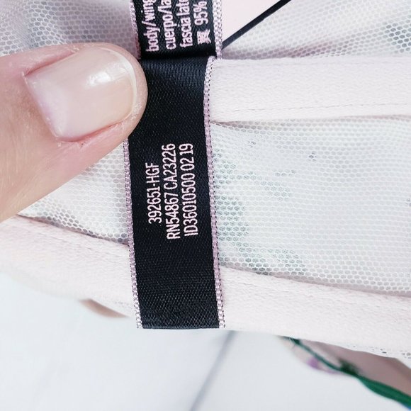 Victoria's Secret Womens Very Sexy Strapless Multicolor Floral Bralette Size XS - Picture 8 of 9